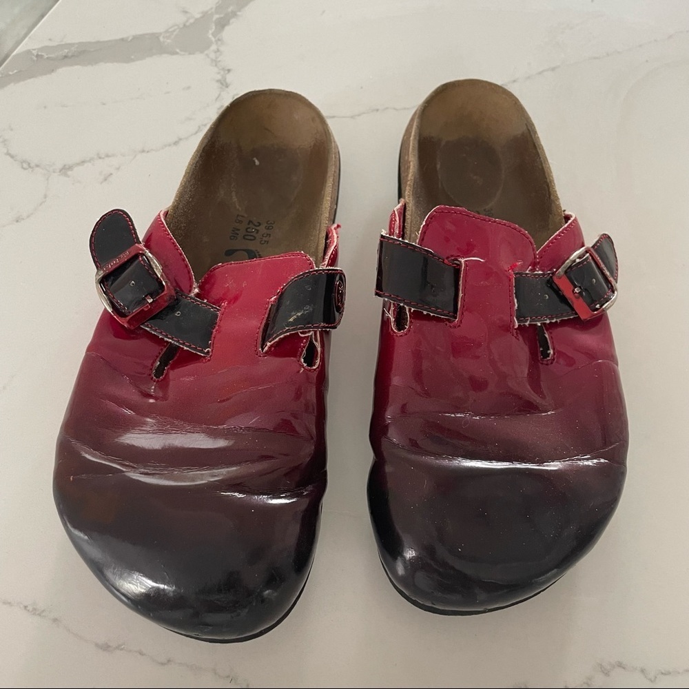 Betula Red Mules